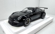 AUTOart 1:18 Porsche 911 GT3 RS (991) Black Model Car - VERY RARE