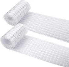 JANYUN 2016pcs 2/5 10mm Self Adhesive Dots Tape Diameter Sticky Back Dots Hook