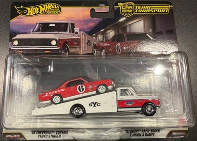 Hot Wheels Premium Car Culture Team Transport '66 Chevrolet