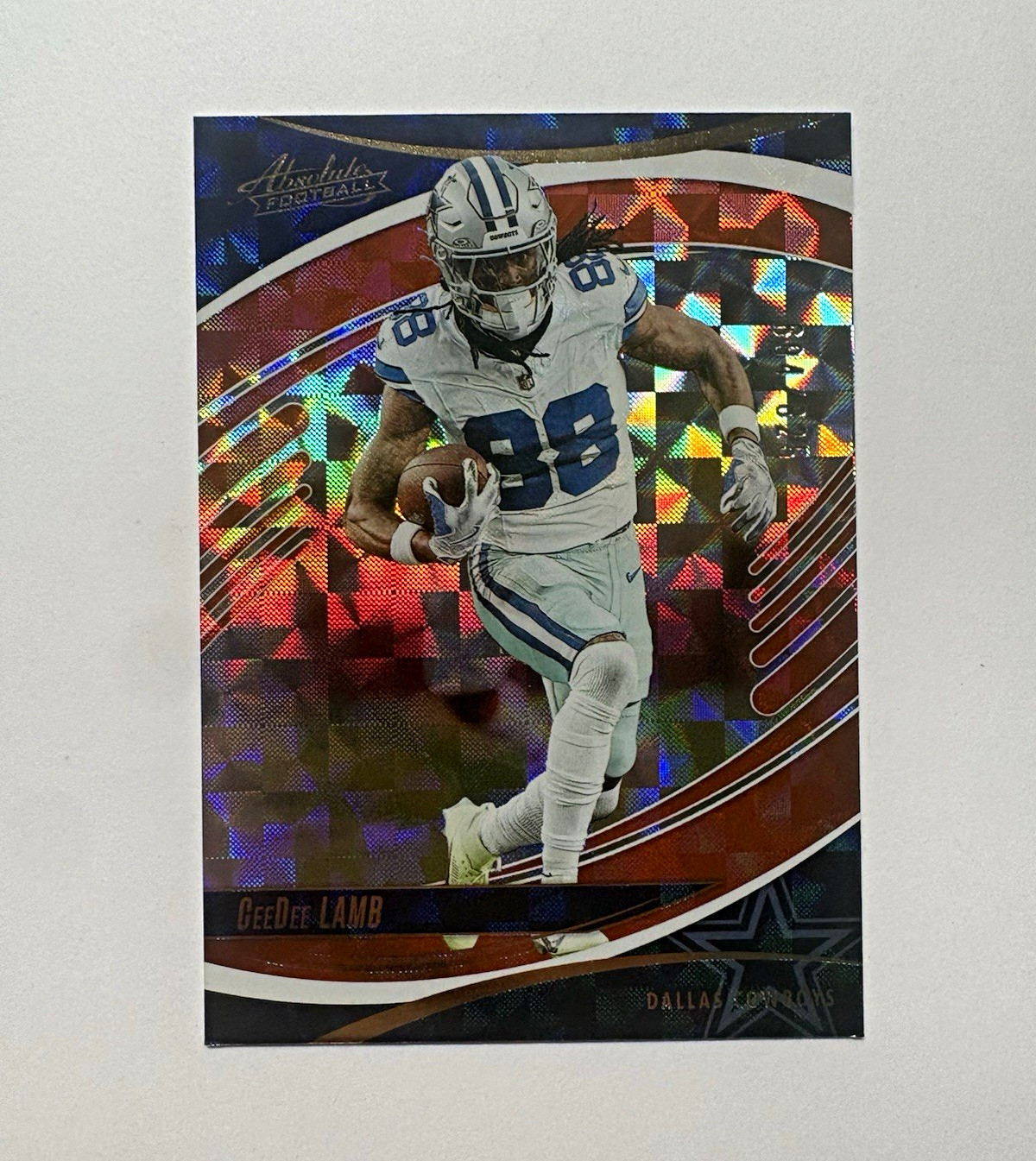 Panini 2025 Absolute CeeDee Lamb #29 Hologram Dallas Cowboys /825