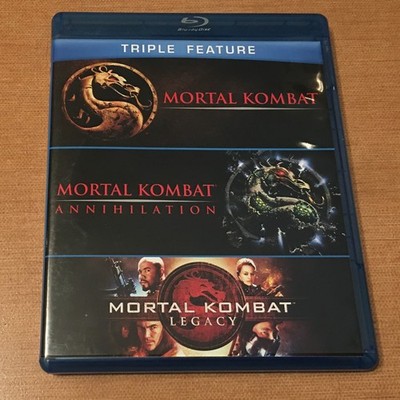 Mortal Kombat Triple Feature Annihilation Legacy Blu-Ray Disc Bonus Material