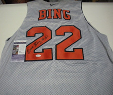DAVE BING SYRACUSE ORANGEMEN JSA/COA SIGNED OFFICIAL LICENSED NIKE JERSEY