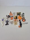 Lot Of 15 Vintage Brooch Pins Halloween Costume Jewelry Pumpkin Cat Hallmark