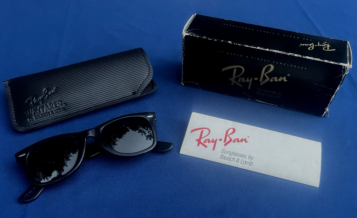 Ray Ban Wayfarer B L In Vintage Sunglasses for sale | eBay