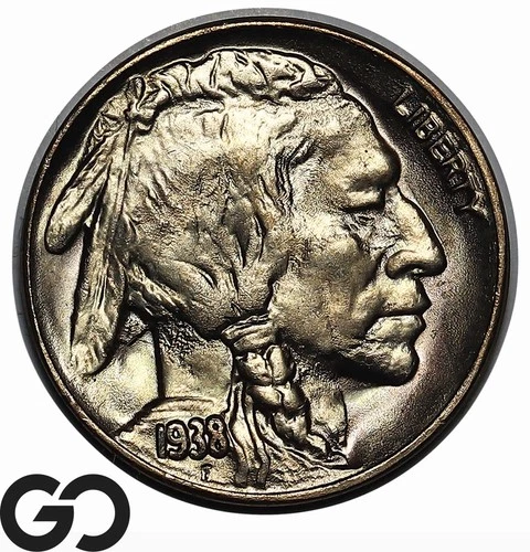 1938-D Buffalo Nickel, Superb Gem BU++