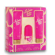 Love's Baby Soft Set 3Pc Cologne Mist 1.5 oz Body Lotion  Wash 4 oz For Women