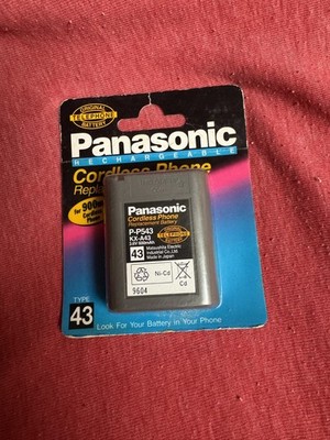 Panasonic Cordless Phone Replacement Battery Type 43 3.6V 600mAh