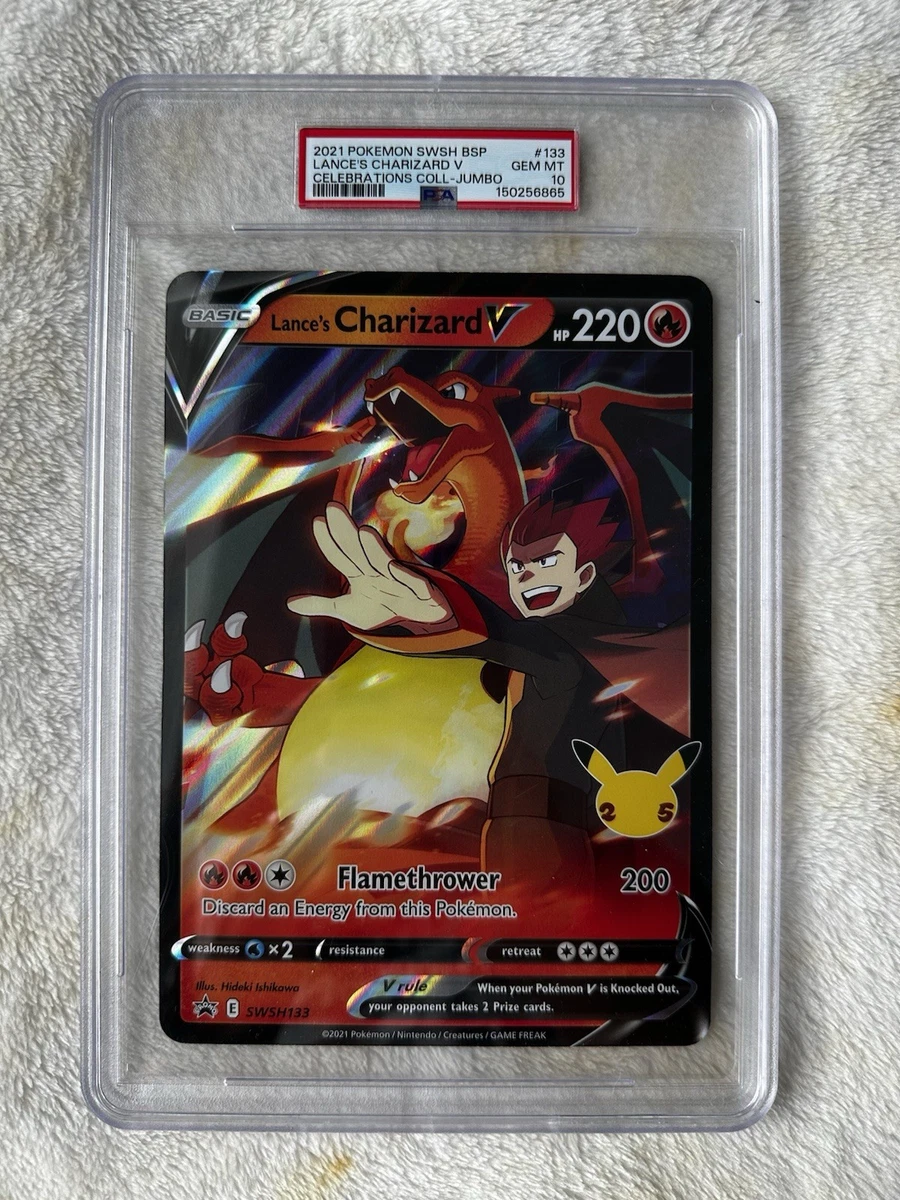 Lance's Charizard V SWSH133 Jumbo Cards for sale | eBay