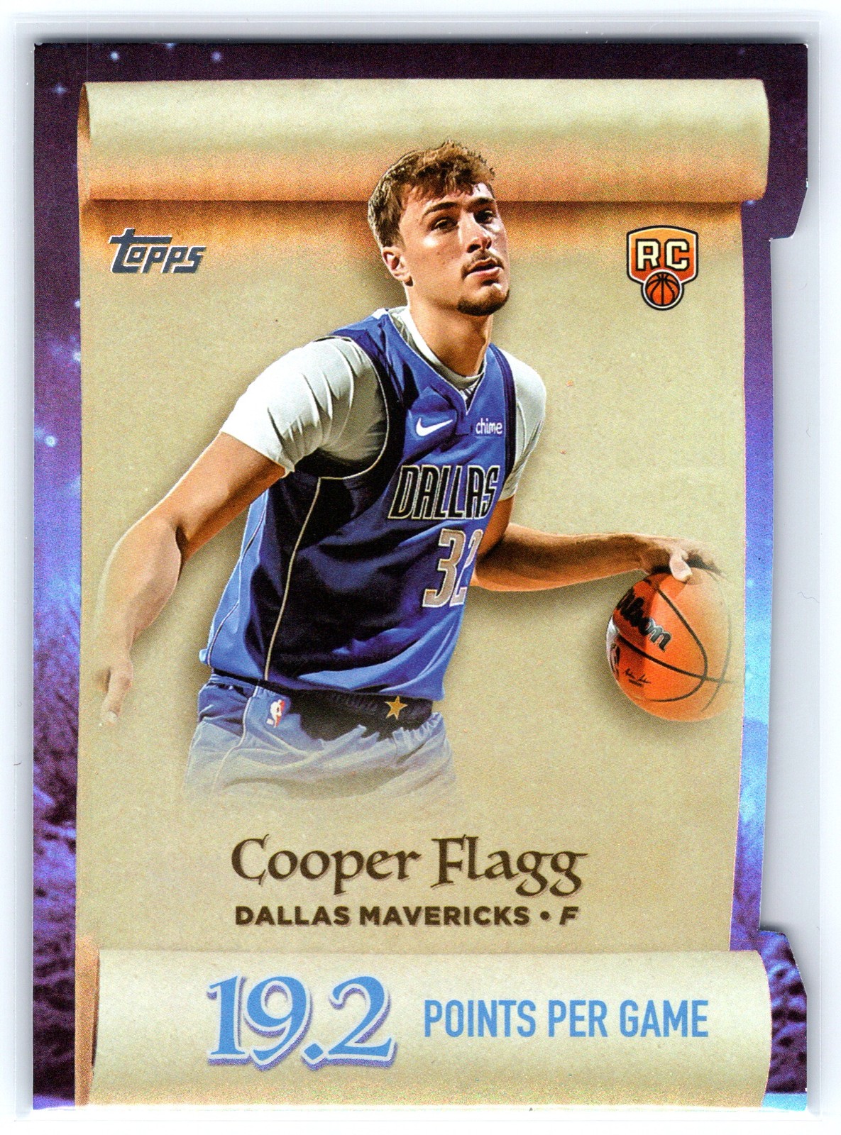 2025-26 Topps Holiday #ML-1 Cooper Flagg Making The Nice List