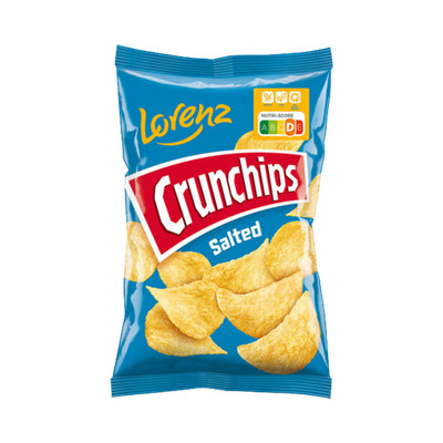 Lorenz Crunchips Salted, 150g