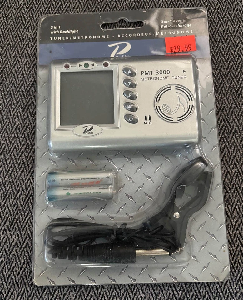 Profile PMT-3000 Digital Metronome Tuner 3 in 1 PMT3000 - Image 1 of 1