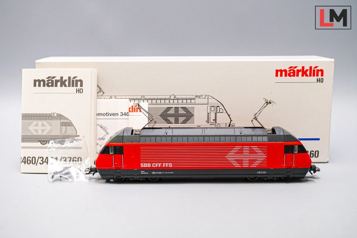 Märklin H0 83461 Elektrische Lokomotive Käselok BR Serie Re4/4 460 Märklin H0 83461 Elektrische Lokomotive Käselok BR Serie Re4/4 460