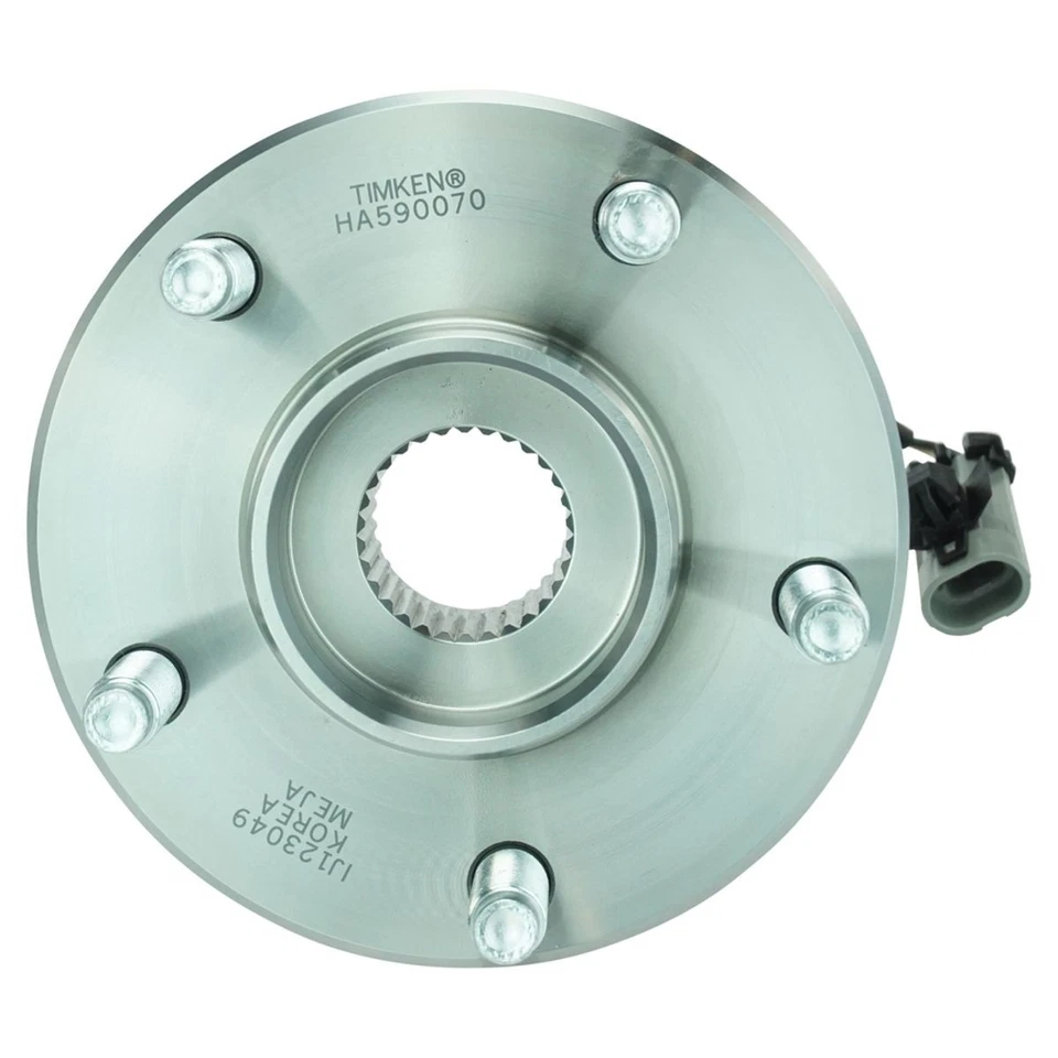 Cubo de roda dianteira e conjunto de rolamento TIMKEN para Chevy Pontiac Saturn com ABS - Imagem 3 de 4