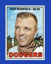 1967 Topps Set-Break #381 Dick Schofield NM-MT OR BETTER *GMCARDS*