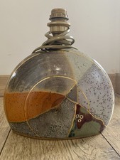 Poterie de Bourgogne - Pied de Lampe en poterie de Jean-Pierre Boulay