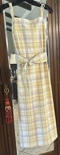 Taylor Black & White Plaid Fit & Flare Sleeveless Dress — listing 5