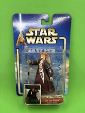 Star Wars Attack of the Clones Jar Jar Binks Gungan Senator Action Figure 2002