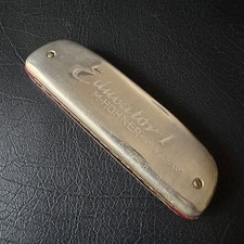 M. Hohner Educator 1 'C' Harmonica Burgundy Musical Instrument Made in Germany