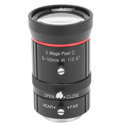 Camera Zoom Lens 5 50mm 5MP Length C Mount Manual Aperture High Defini Hot