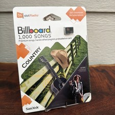 SanDisk SR Slot Radio Card Billboard 1000 Songs Country Songs Pre-loaded SD Card