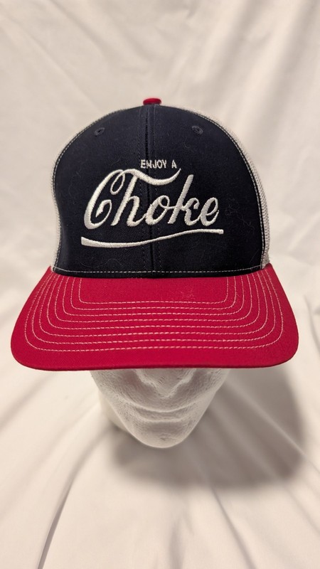 Enjoy a Choke" BJJ / MMA Parody Trucker Snapback Hat