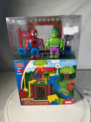 SPIDER-MAN & FRIENDS TREE HOUSE HEADQUARTERS Construction Toy Mega Bloks 1903