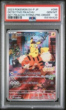 Detective Pikachu 098/SV-P RETURNS PRE-ORDER Sv-P Promo Pokemon Japanese PSA 10 on eBay