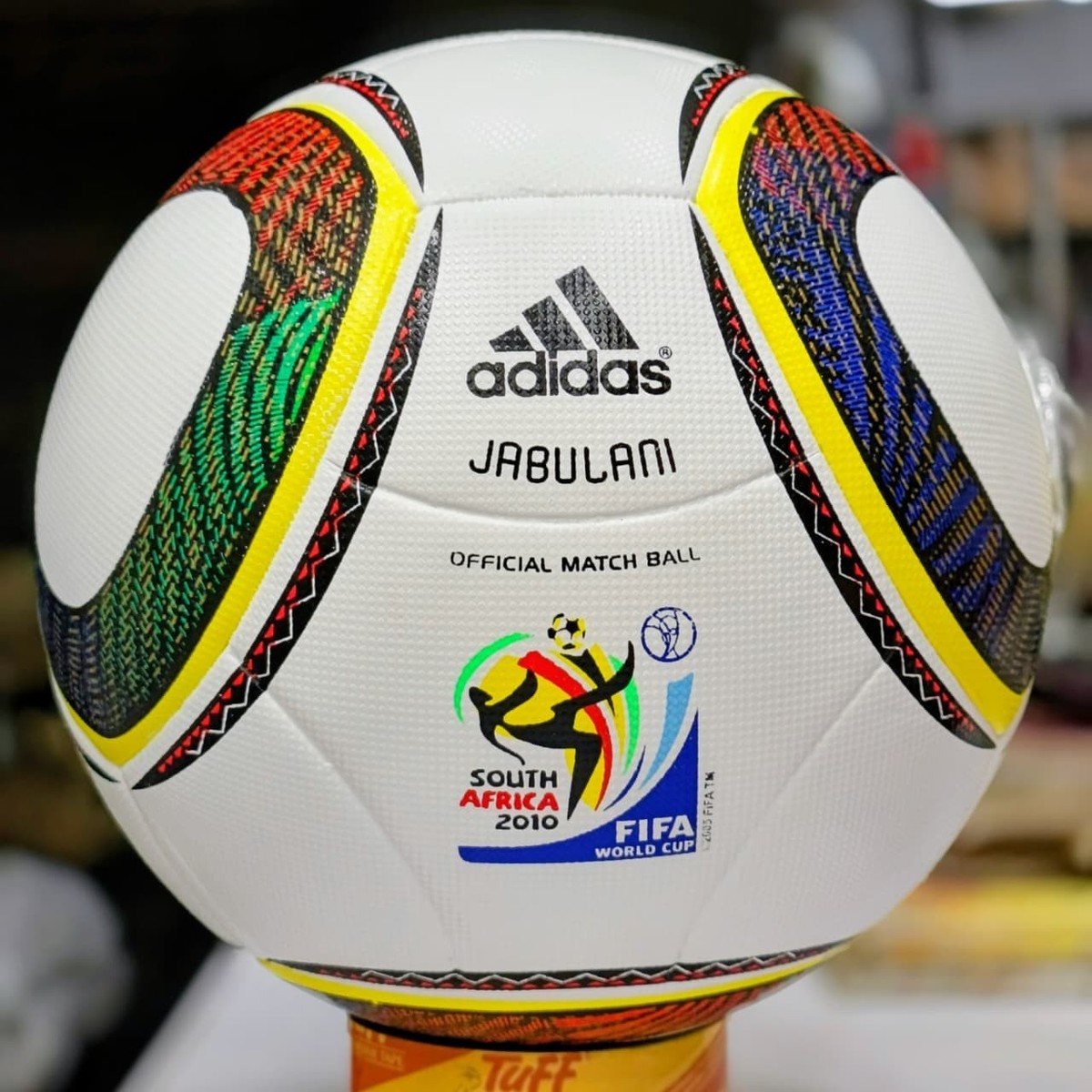 Pallone Jabulani Ufficiale FIFA World Cup 2010 - Taglia 5, Termico, Alta Visibilità