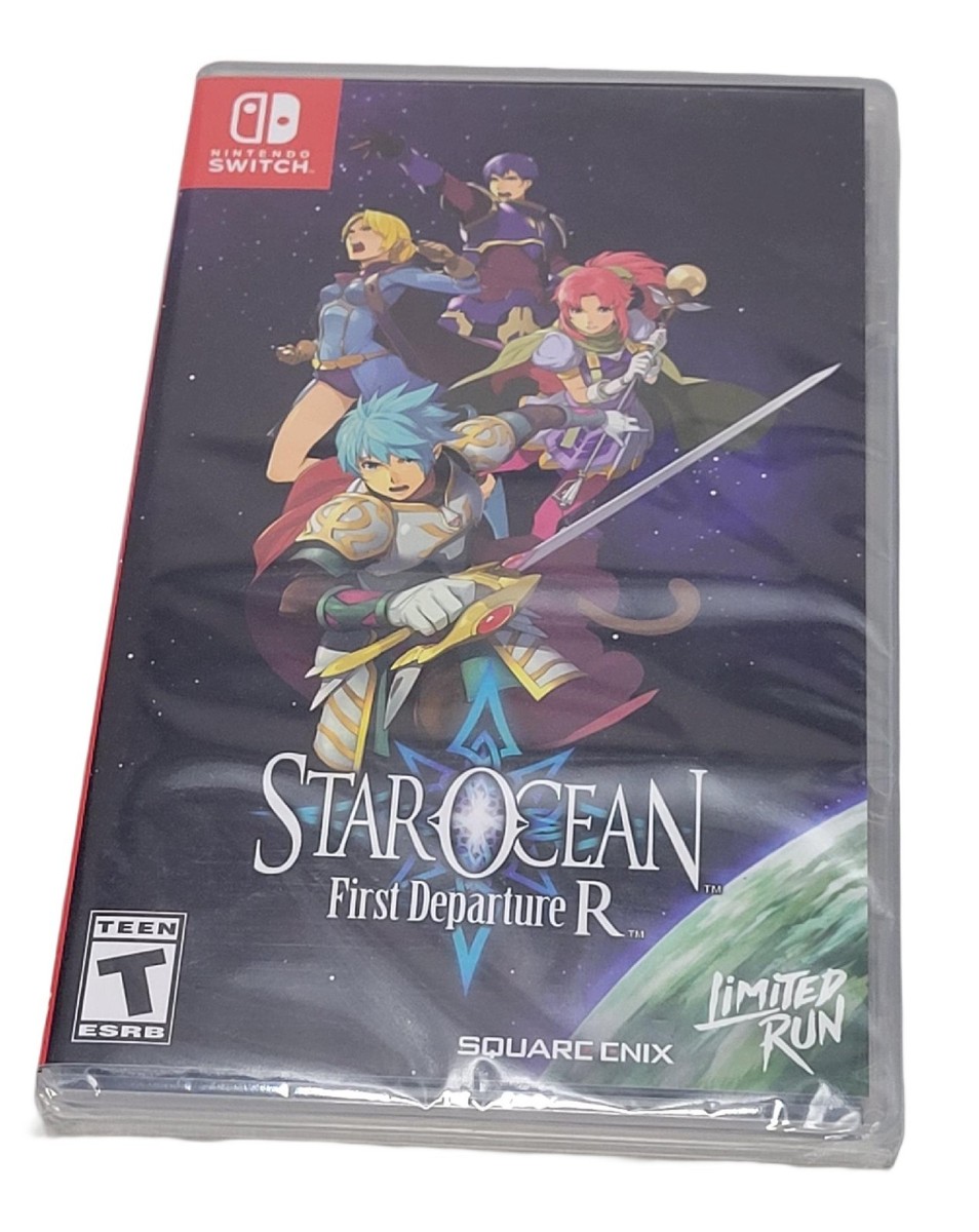 STAR OCEAN FIRST DEPARTURE R Switch Limited Run #297 Nintendo LRG