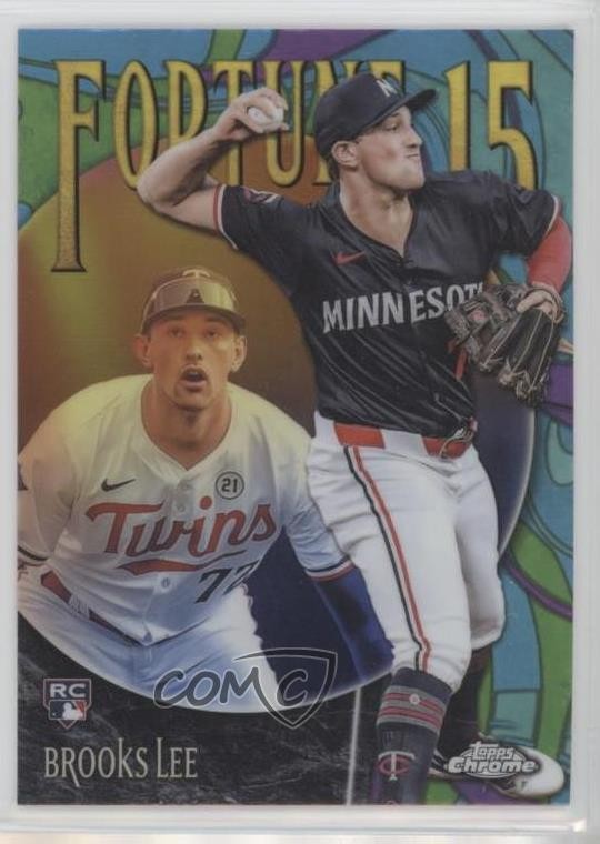 2025 Topps Chrome Fortune 15 Brooks Lee #F15-14 Rookie RC