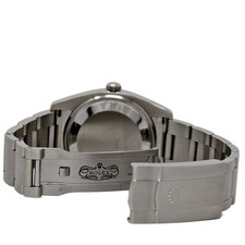 Rolex Oyster Perpetual 34mm Steel 114200 *Custom Turquoise Dial* Steel #I243.4 3