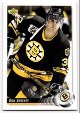 1992-93 Upper Deck Don Sweeney Boston Bruins #391