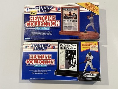Griffey Jr 1991-92 Starting Lineup (2) Headline Coll Figurines. Everything Goes