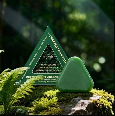 TQTQ Herbal Nourishing Shampoo Bar deeply cleanses, smooths frizz, and leaves ha