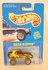 Hot Wheels Blue Card Collector # 251 REVERSE TAMPO Gulch Stepper