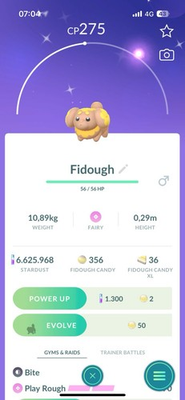 #ad #ad Pokémon Go Shiny Fidough Trade Unregistered 1 Million Stardust $5.90
