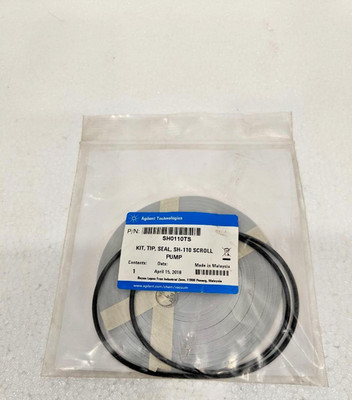 AGILENT TECHNOLOGIES SH0110TS SEAL KIT TIP FOR SH-110 SCROLL PUMP NEW