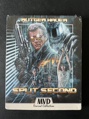 Blu-Ray -Split Second (1992) MVD Rewind Collection Sealed with Slipcover