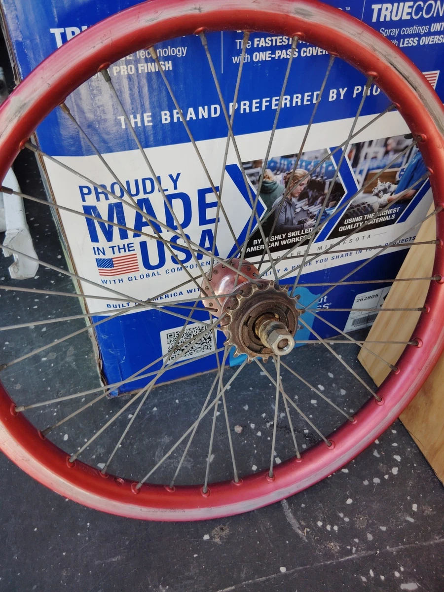 BMX Bike-Old School Red Vintage Bicycle Parts for sale | eBay