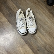 Woman’s  Size 9 Low Top All Star Converse Size Color Off White
