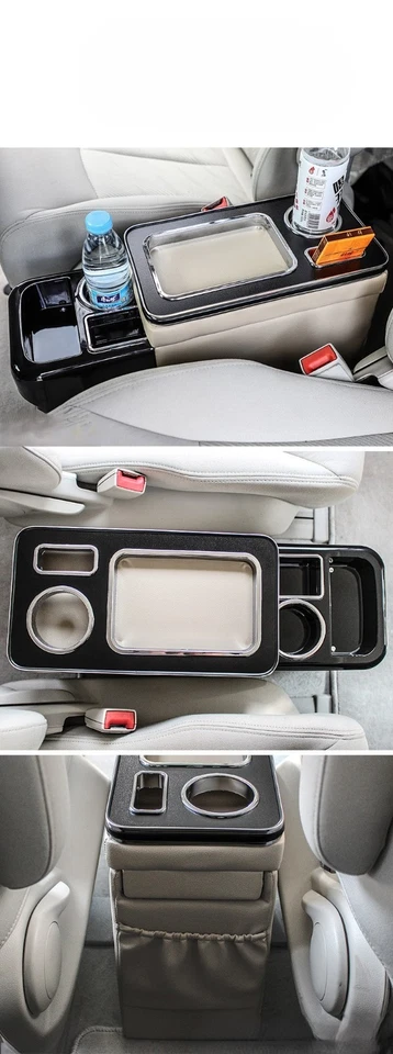 el compartimento reposabrazos y caja de almacenamiento central USB para Toyota Land Foto 3 de 4