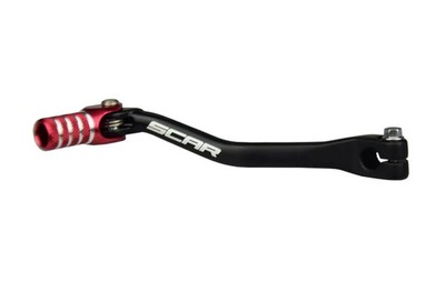 SCAR Schalthebel schwarz/Endstück rot für GAS GAS EC 250 RACING SIX DAYS 2018-20