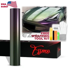 ESSMO PET Galaxy Dust Gloss Violeta Green Auto Car Vinyl Wrap Decal Sticker
