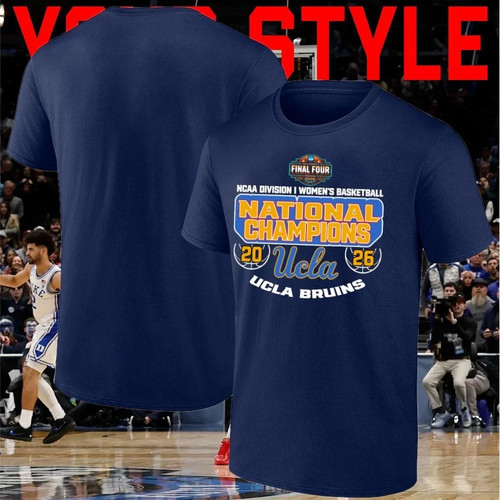 UCLA Bruins 2026 NCAA Division I Women’s Basketball National Unisex  T-Shirt