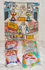 1996 McDonald’s Marvel Super Hero lot of 4 NIP + 2 Super Heroes Meal Bags — photo 1
