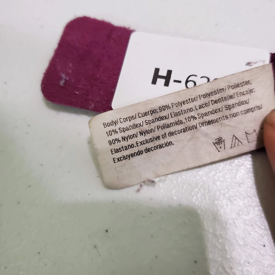 Maidenform Women Bra 36B Purple Push Up Lace Underwire Adjustable Straps READ - Image 4 of 4