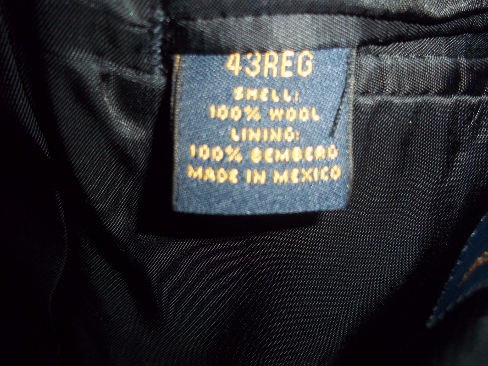 # Brooks Brothers solid navy blue 3button center … - image 9