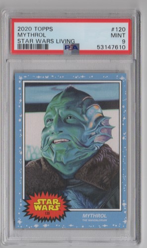 2020 Topps Star Wars Living Set #120 Mythrol - PSA 9 MINT - Bild 1 von 2