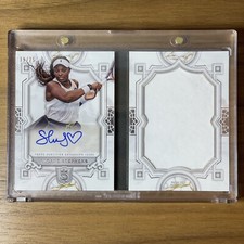 2024 Topps Royalty Tennis - Sloane Stephens - Auto Jumbo Relic Book - #19/25