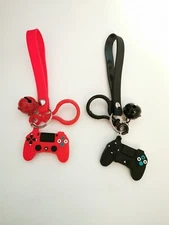 2pcs Console Keychain Controller Keychain Playstation Keychain 